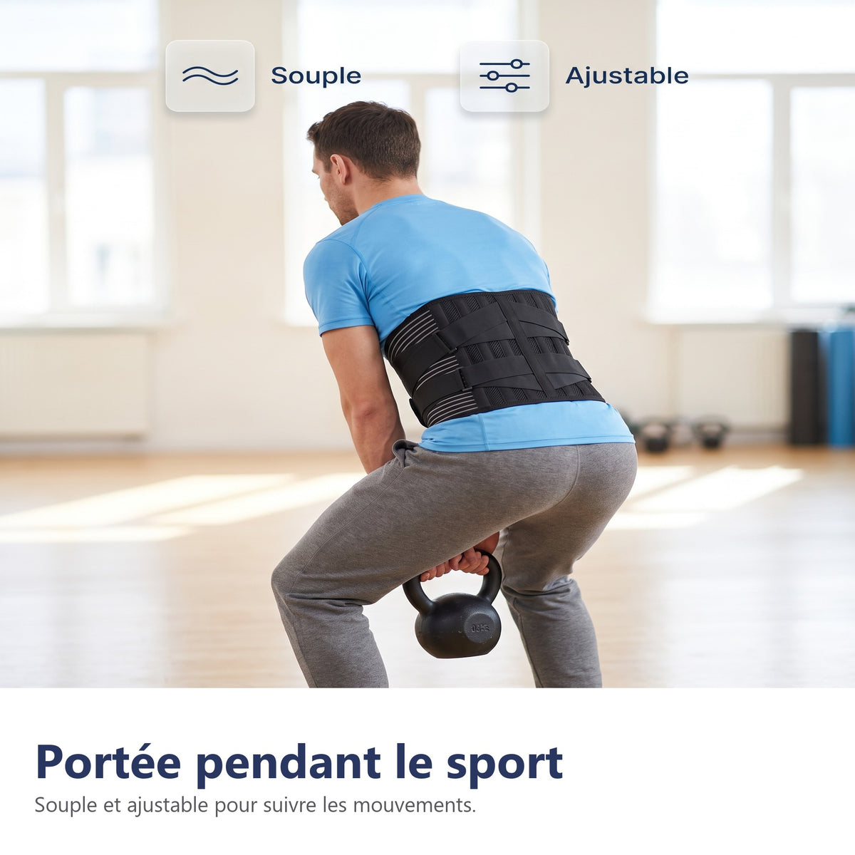 Portée pendant le sport