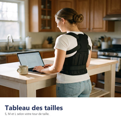 Tableau des tailles
