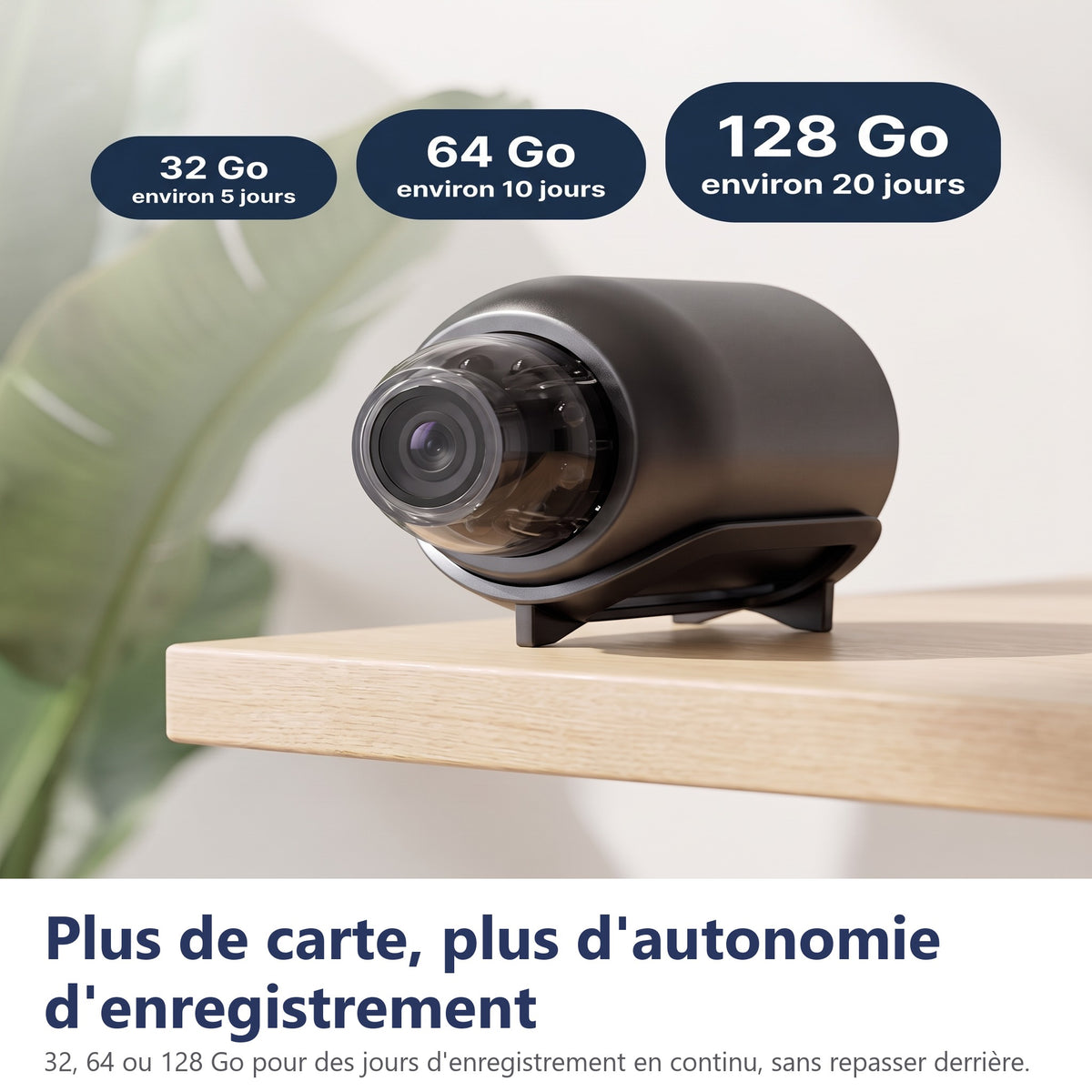 Plus de carte, plus d'autonomie d'enregistrement