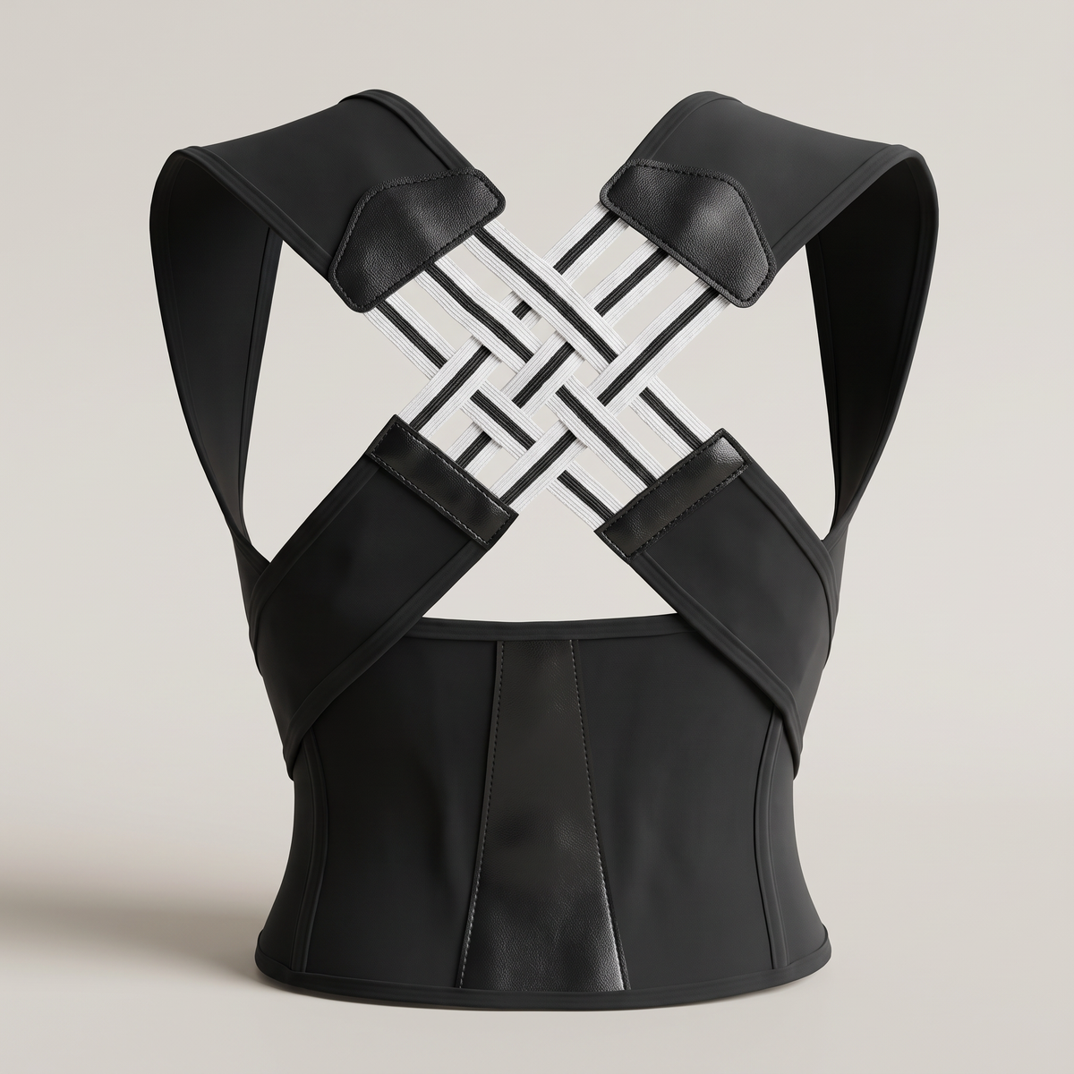 Correcteur de posture dos à sangles croisées